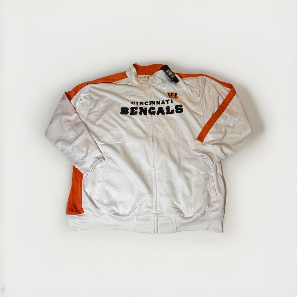 NWT Fanatics Cincinnati Bengals Full Zip Jacket Men’s 4XL NFL